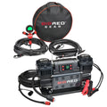 Big Red Gear 12v Portable Air Compressor QUAD-FLATE Kit