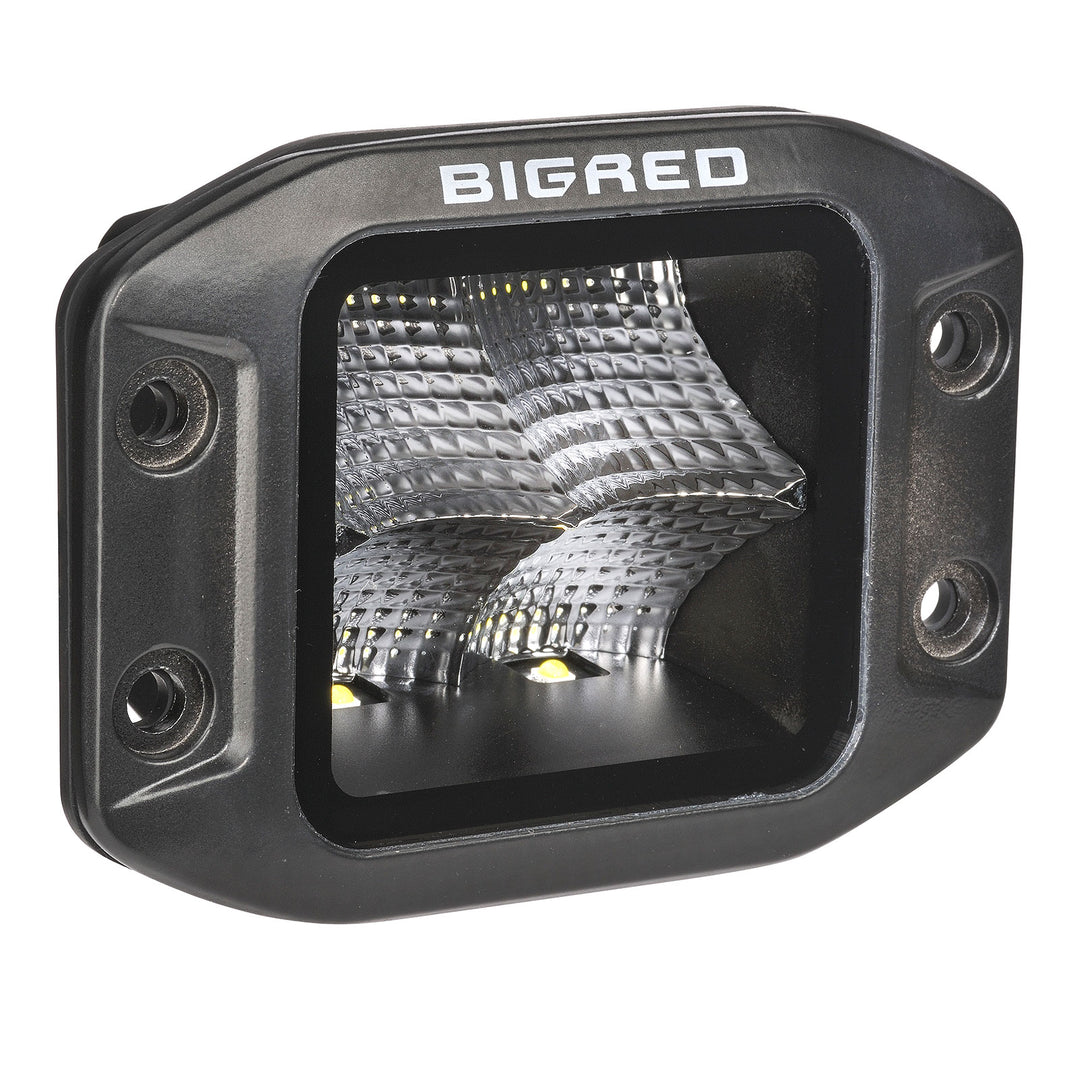 Big Red 3.2" Inch LED Flush Lamp