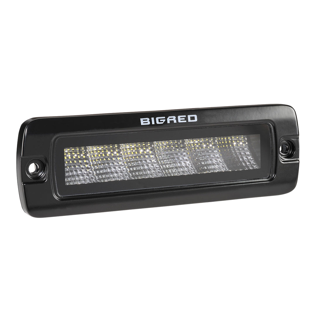 Big Red 6" Inch LED Flush Lamp