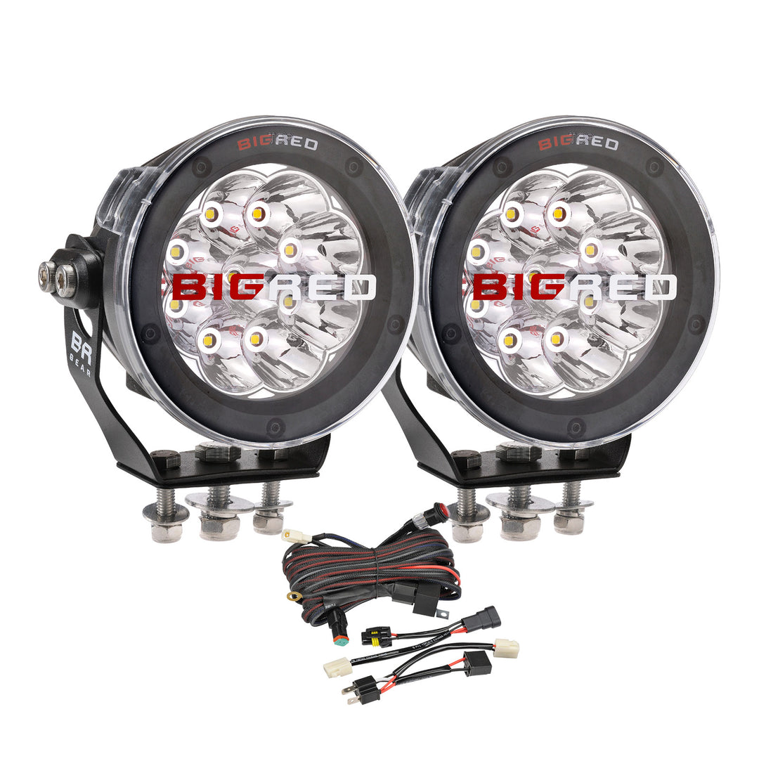 5 Inch BRG Driving Light Starter Kit (PAIR W/HARNESS)