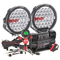 Bush Ready Kit With Big Red Compressor QUAD-FLATE and 9 Inch Driving Lights