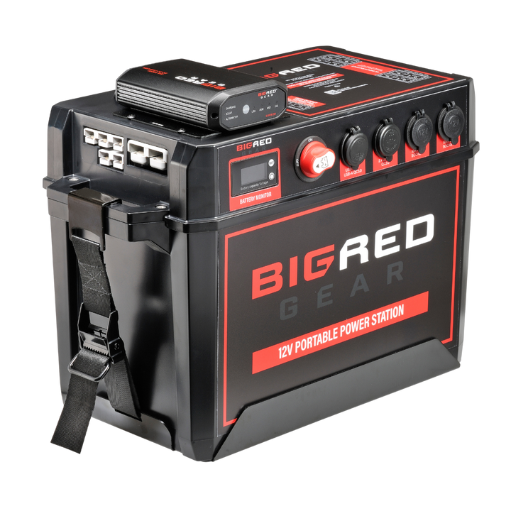 12V Power Station with 25A DC-DC Charger