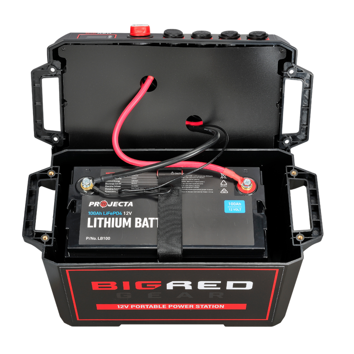 12V Power Station with 25A DC-DC Charger