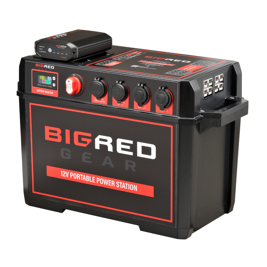 12V Power Station with 25A DC-DC Charger