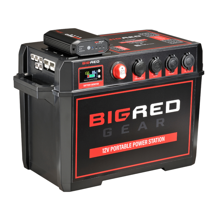 12V Power Station with 25A DC-DC Charger