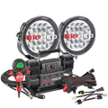 Touring Essentials Kit With Big Red Compressor and 7 Inch Driving Lights