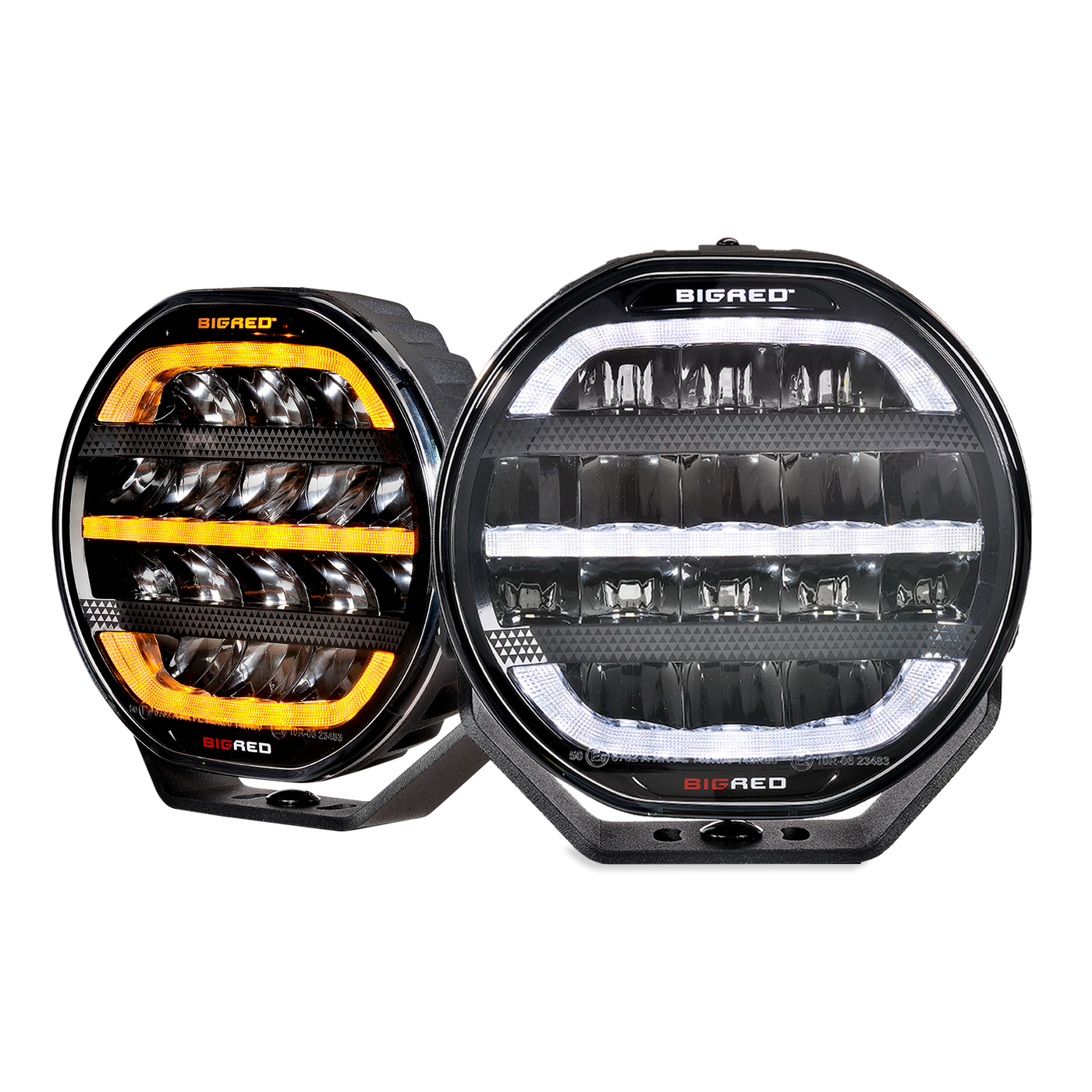 Covert 9 Inch LED Driving Lights (PAIR W/HARNESS)