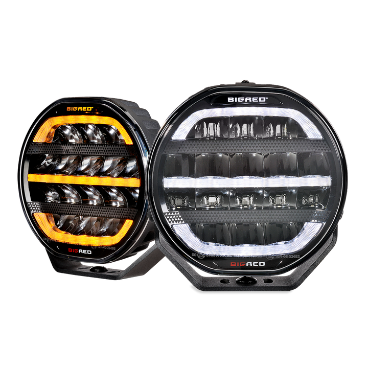 Covert 7 Inch LED Driving Lights for off-road vehicles