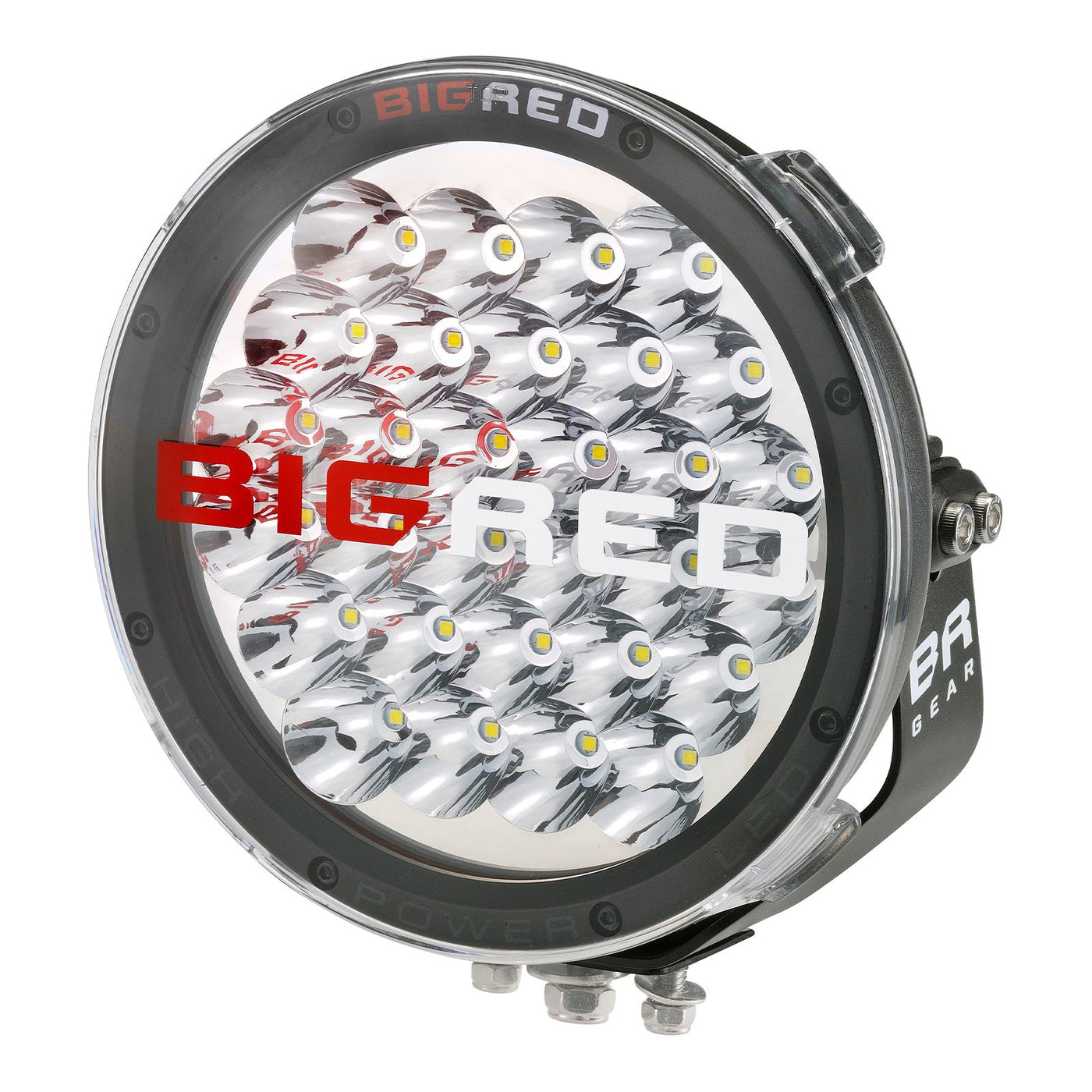 9 Inch BRG Driving Light Starter Kit (PAIR W/HARNESS)