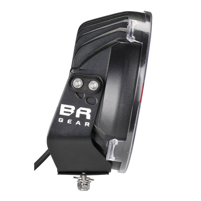 9 Inch BRG Driving Light Starter Kit (PAIR W/HARNESS)