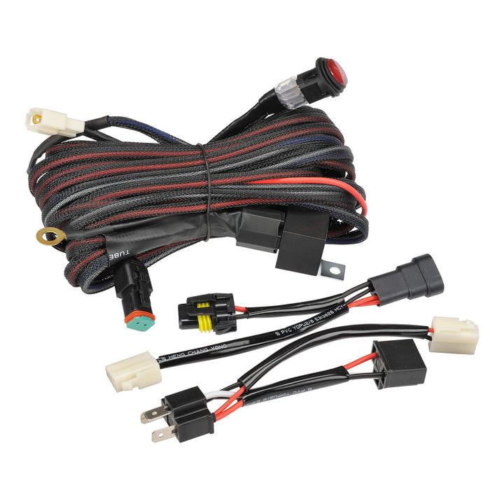 9 Inch BRG Driving Light Starter Kit (PAIR W/HARNESS)